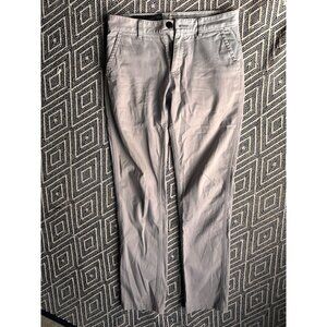 Armani Exchange gray flat front relaxed straight pants sz 29
